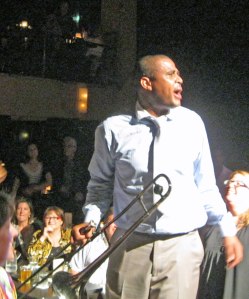 Glen David Andrews singing at Dimitriou's Jazz Alley as part of the "Treme Tour" a couple years back.