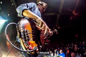 Robert Mercurio on bass for Galactic