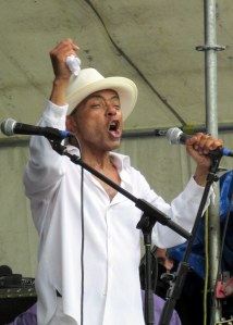 John Boutte' nervously watched events unfold from Brazil, finally talking one of his sisters and mother to evacuate before Katrina hit.